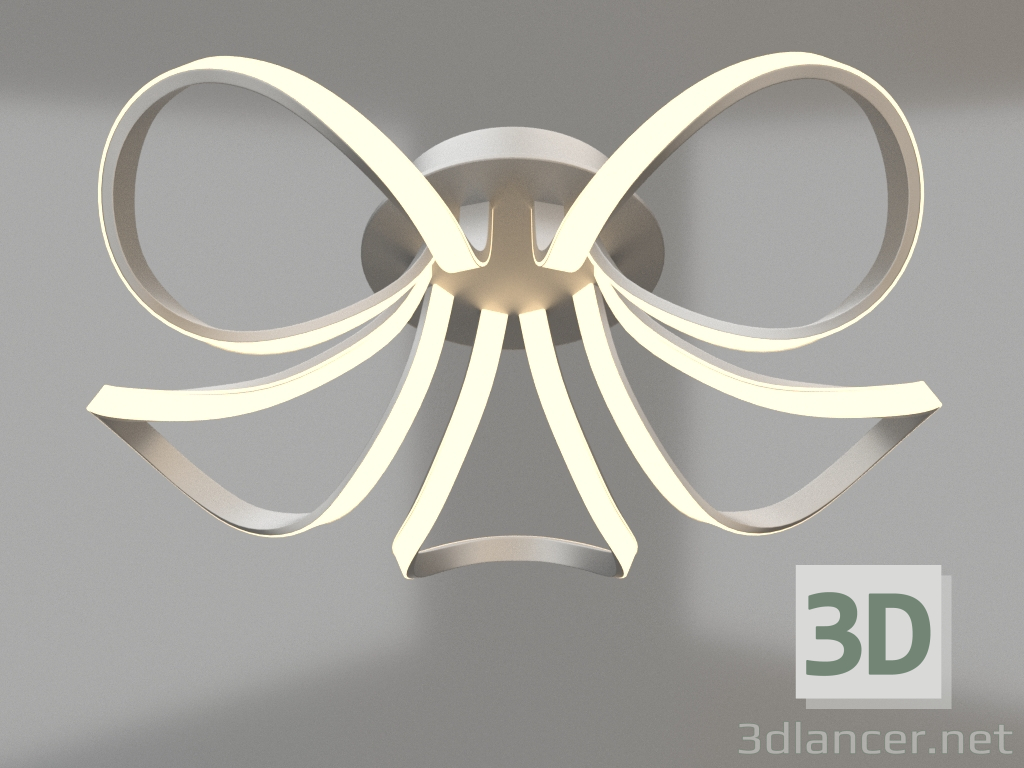 3d model Ceiling chandelier (6037) - preview