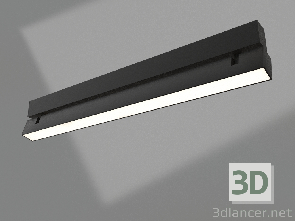 3D Modell Lampe MAG-FLAT-FOLD-45-S605-18W Day4000 (BK, 100 Grad, 24V) - Vorschau