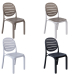 3d Plastic chair Erica from the Nardi brand model buy - render