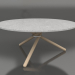 3 डी मॉडल बर्था कॉफी टेबल (लाइट कंक्रीट, लाइट ओक) - पूर्वावलोकन