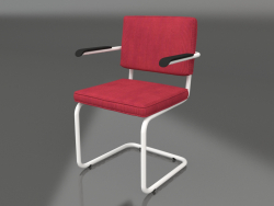 Ridge Rib Chair (Red)