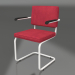 3d model Ridge Rib Chair (Red) - preview