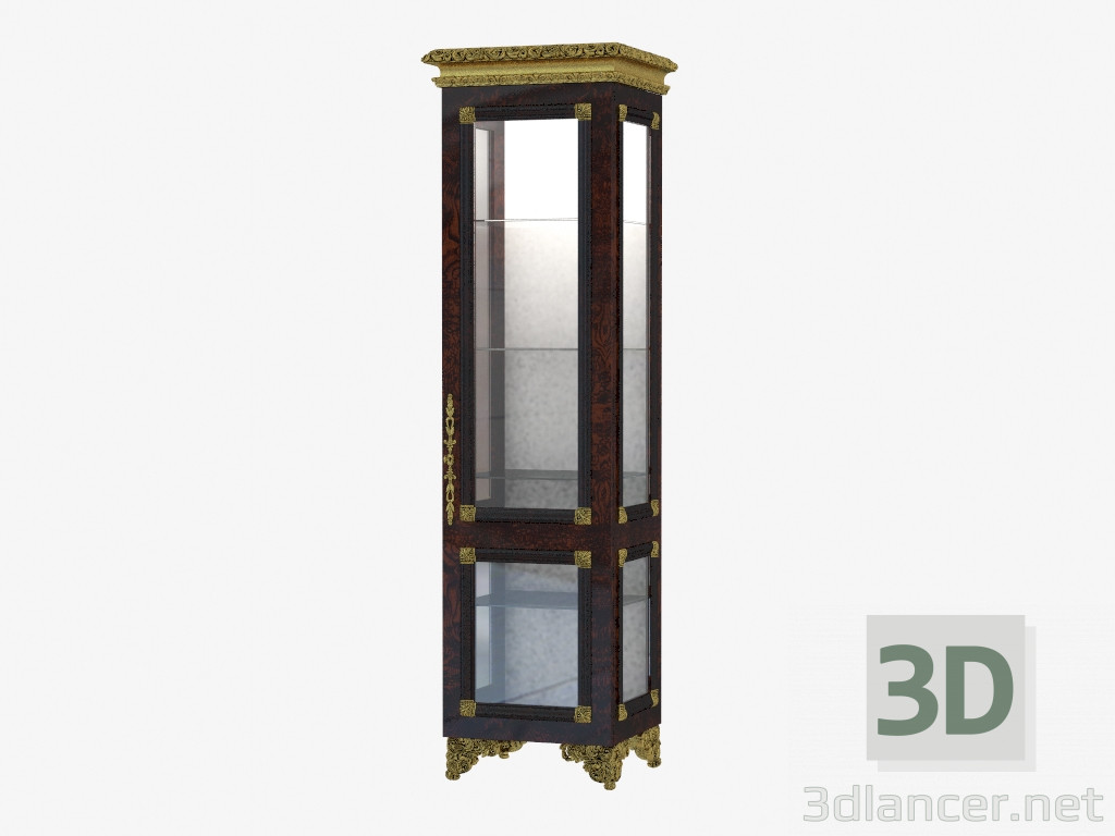 3d model Showcase in classical style 400 - preview