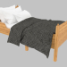 3d модель Детская раздвижная кровать Лексвик – превью