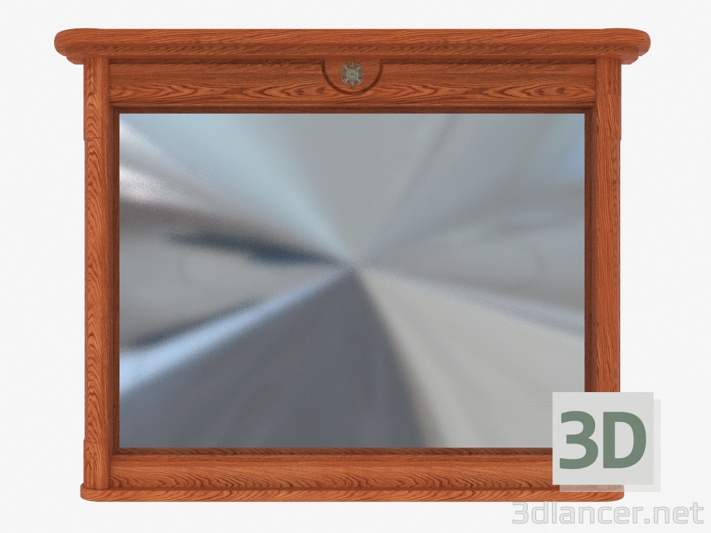 3D Modell Spiegel an der Wand (7420-90) - Vorschau