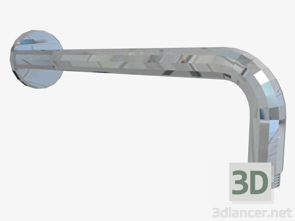 3D Modell Wandkran 359 mm Cascada (NAC 041K) - Vorschau