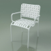 3D modeli Sandalye sokak istiflenebilir InOut (824, Beyaz Lake Alüminyum) - önizleme