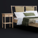 3d Ліжко IKEA BJÖRKSNÄS модель купити - зображення
