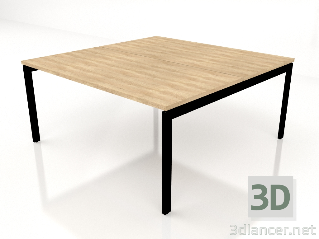 modèle 3D Table de travail Ogi U Bench Slide BOU34 (1600x1610) - preview
