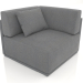 Modelo 3d Módulo de sofá seção 6 (Antracite) - preview