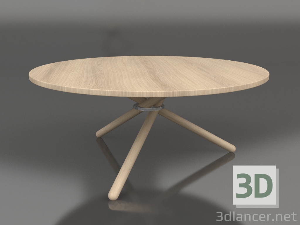 modello 3D Tavolino Bertha (Rovere Chiaro, Rovere Chiaro) - anteprima