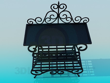 modelo 3D Soporte de forjado - escuchar modelo 3D Soporte de forjado - escuchar