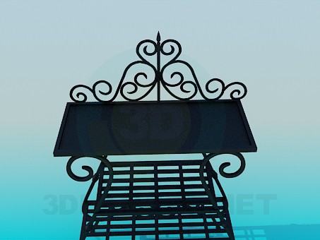 modelo 3D Soporte de forjado - escuchar modelo 3D Soporte de forjado - escuchar