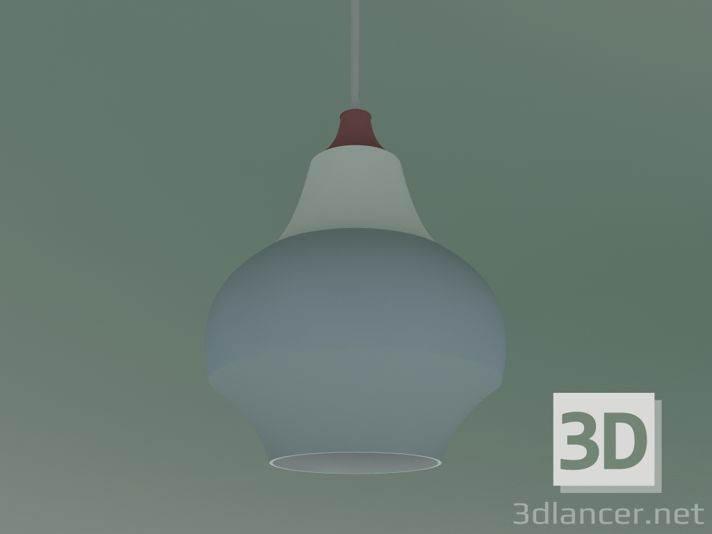 3d model Pendant lamp CIRQUE 150 (25W E27, COPPER TOP) - preview