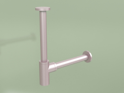 Stainless steel washbasin siphon (SI006, OR)