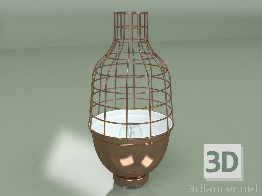 3D modeli Masa lambası Parlama çapı 20 - önizleme