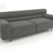 3d model Straight sofa CAMERTON (Brugal 95) - preview