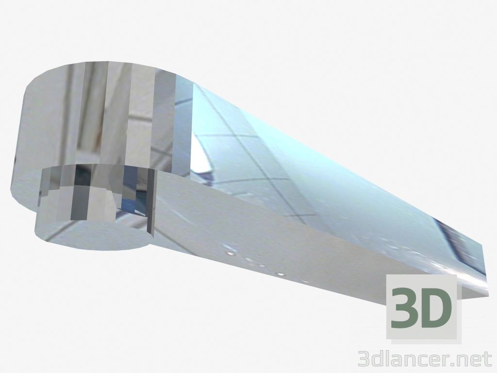 3D modeli Banyo küveti 176 mm Cascada (NAC 082K) - önizleme