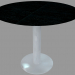 modèle 3D Table à manger (frêne teinté noir D90) - preview