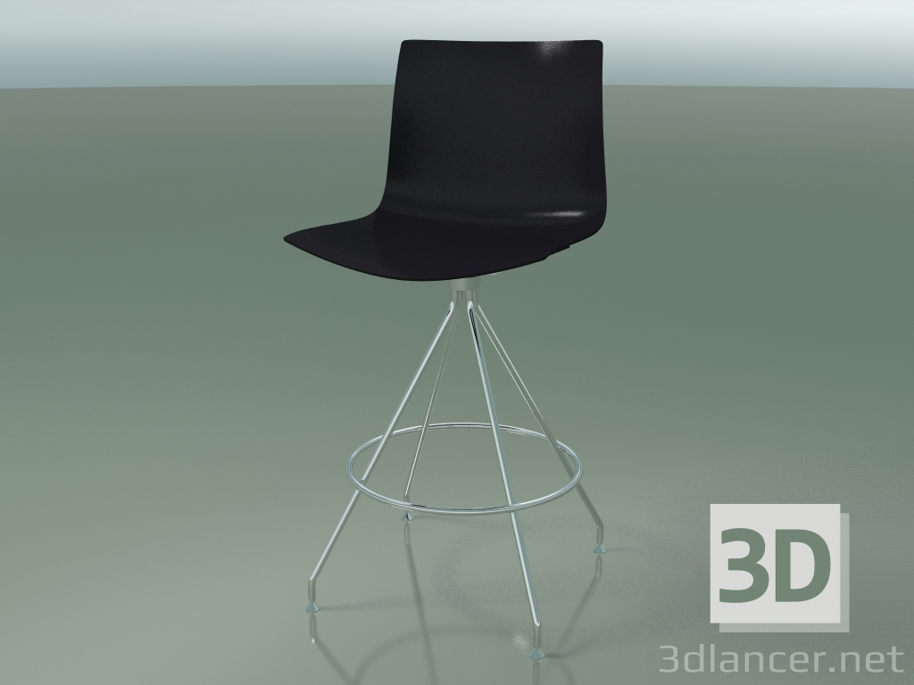 3d model Bar stool 0488 (polypropylene PO00109) - preview