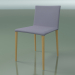 3d model Chair 1707 (H 77-78 cm, with leather upholstery, L22 natural oak) - preview