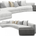 3d Daniels Sofa Set 02 model buy - render