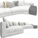 3d Daniels Sofa Set 02 model buy - render