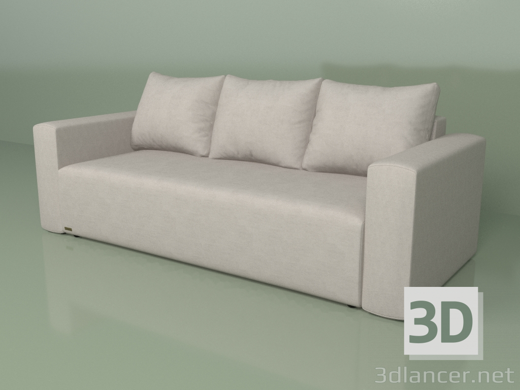 modèle 3D Canapé trois places Lisbonne - preview