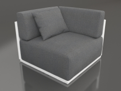 Seção 6 do módulo do sofá (branco)