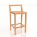 3d model Taburete de bar IBRAGIM - vista previa