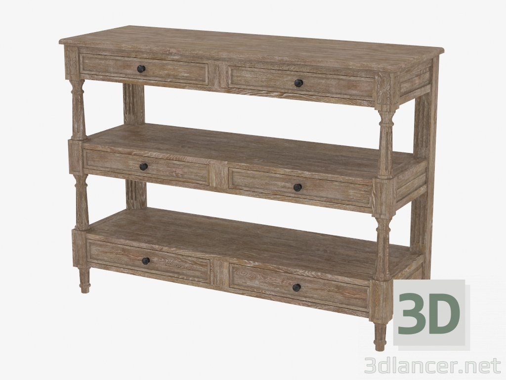 3d model Console table ENGLISH CONSOLE TABLE (8833.1112) - preview