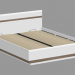 3D Modell Bett mit Stehrahmen 160 (TYP 94) - Vorschau