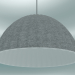 3d model Lámpara colgante Under The Bell (Ø82 cm, gris) - vista previa