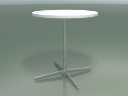 Runder Tisch 5513, 5533 (H 74 - Ø 69 cm, Weiß, LU1)