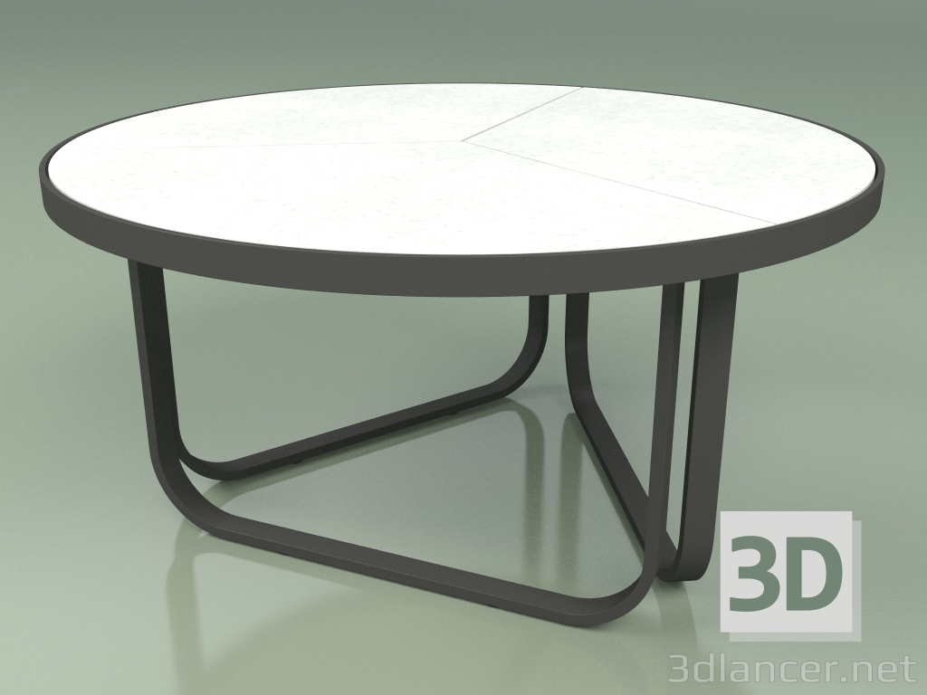 modèle 3D Table basse 009 (Metal Smoke, Glazed Gres Ice) - preview