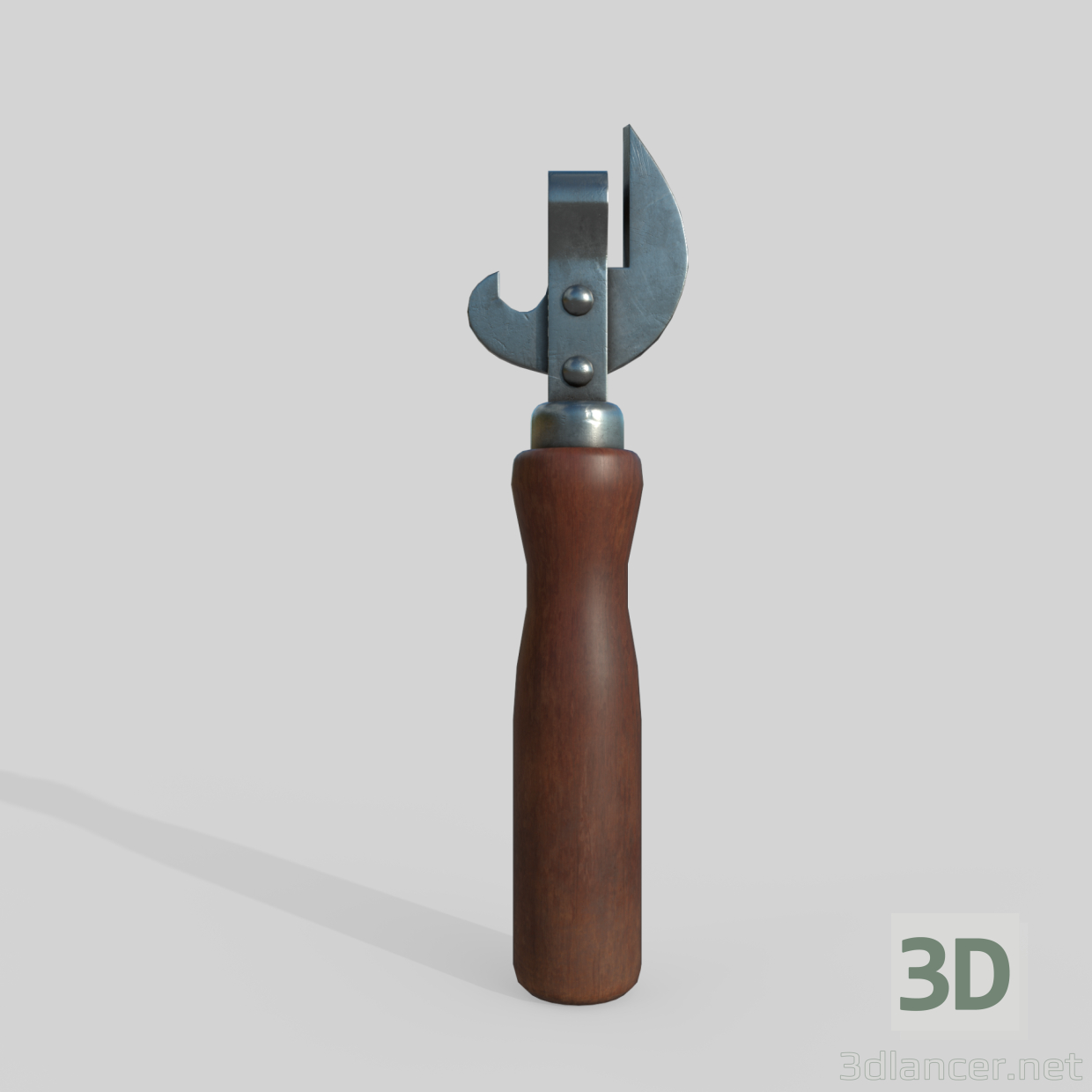 3d Tin-opener model buy - render