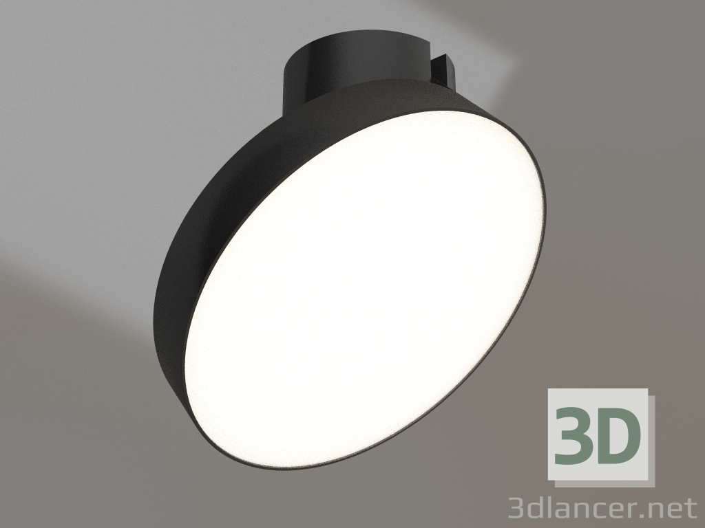 modello 3D Lampada SP-RONDO-FLAP-R250-30W Day4000 (BK, 110°) - anteprima