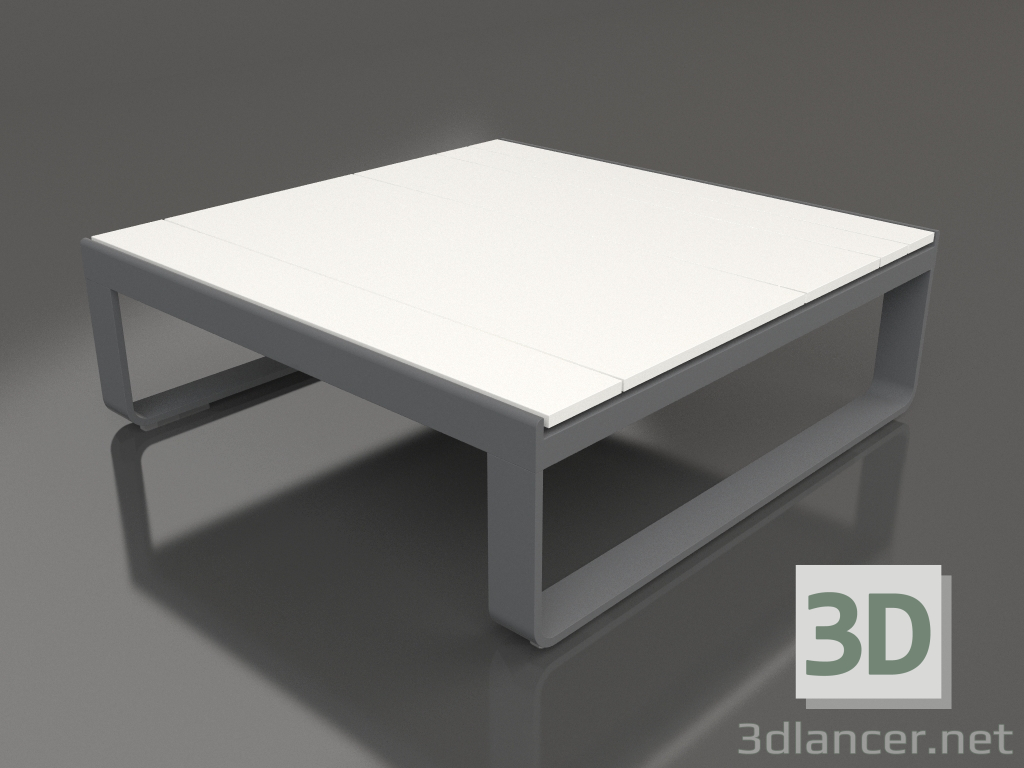 modello 3D Tavolino 90 (DEKTON Zenith, Antracite) - anteprima