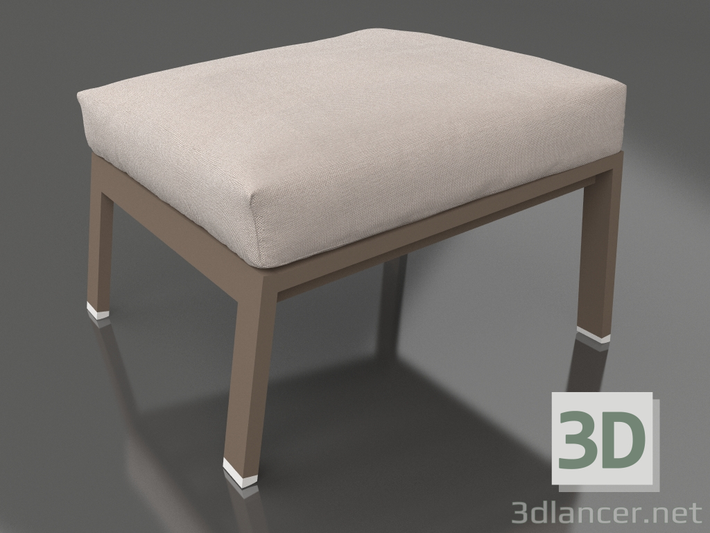 3d model Pouf for relaxation (Bronze) - preview
