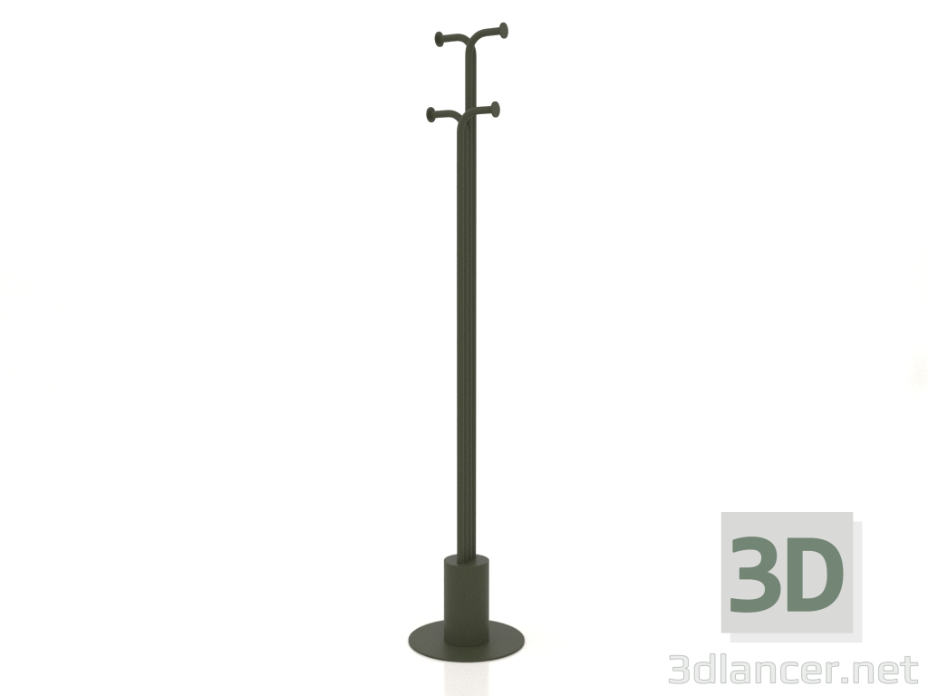 3d model PIN hanger (green) - preview