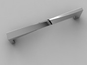Furniture handle (D)-703/160 G2 chrome