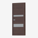 3d model Interroom door (45.31 silver mat) - preview
