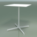 modèle 3D Table carrée 5548 (H 72,5 - 59x59 cm, Blanc, V12) - preview