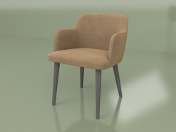 Sandalye Santino (bacaklar Siyah)