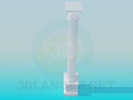 3D modeli Colonna - önizleme