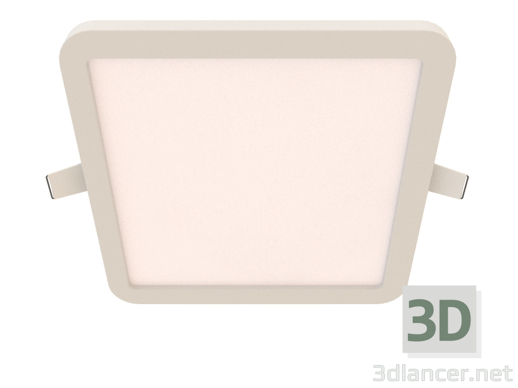 modèle 3D Luminaire encastré (C0191) - preview