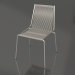 Modelo 3d Cadeira Noel (base de aço, adriça de bandeira de lã cinza clara) - preview