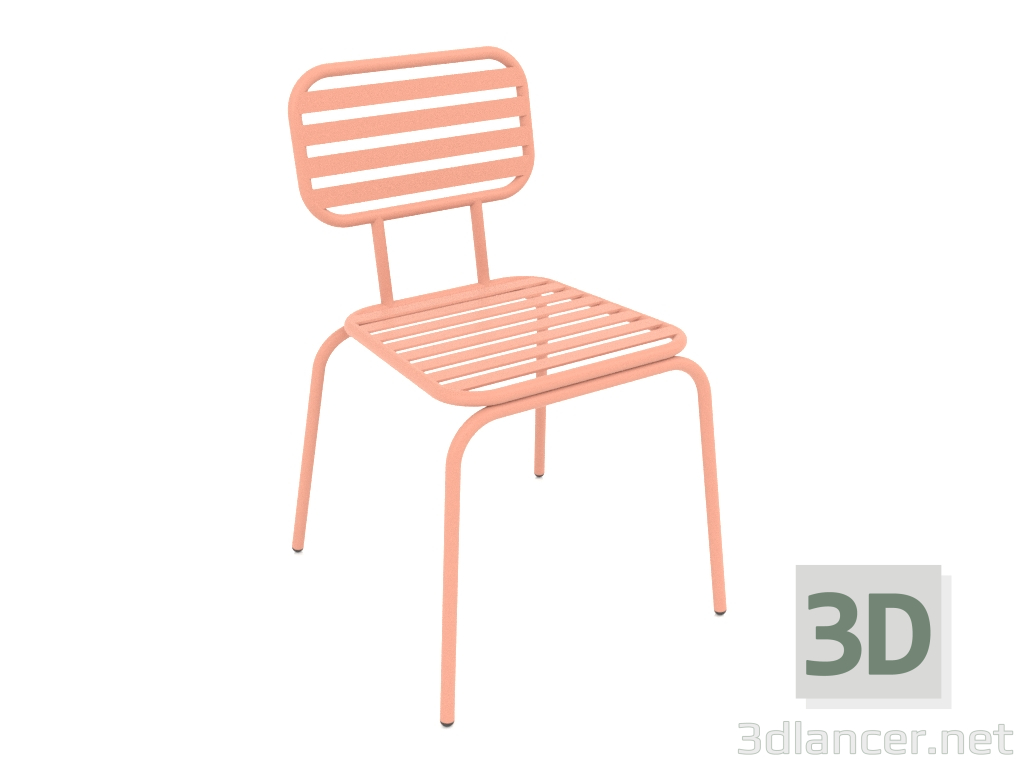 3d model Silla de Dvornyaga (melocotón) - vista previa