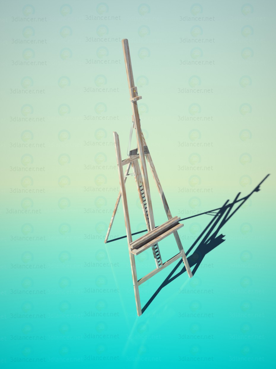 3d model Easel - preview
