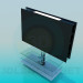 3D modeli TV standı - önizleme